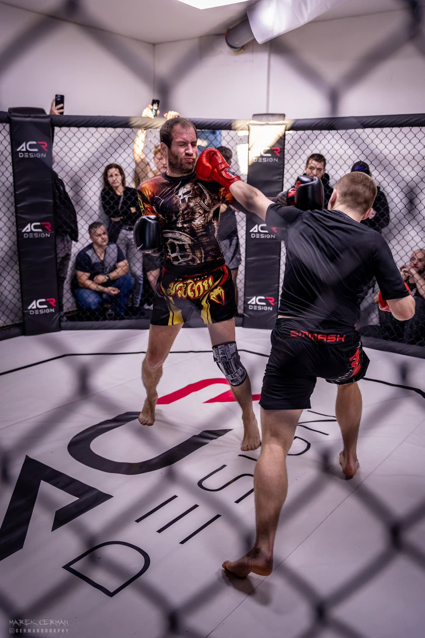 MMA zápas v kleci